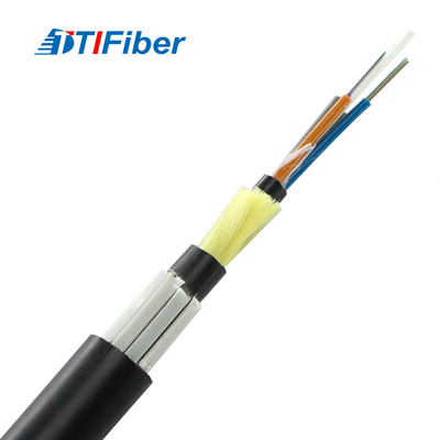GYFTY63 + 73 Duct Aerial Fiber Optic Cable Luar Selubung Ketiga Anti Hewan Pengerat