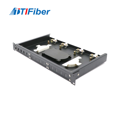 19 Inch Fixed Type Fiber Optic Terminal Box Dengan 12 port Simplex