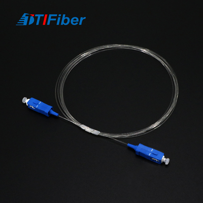 FTTH Indoor Fiber Optic Pigtail Invisible Patch Cord Transparan