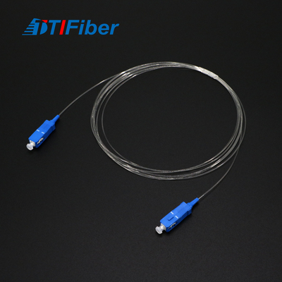 FTTH Indoor Fiber Optic Pigtail Invisible Patch Cord Transparan