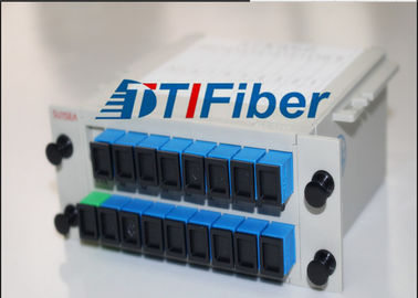 1X8 / 1x16 Fiber Optic Splitter Dengan SC / UPC Connector / PLC Splitter Modul (Jenis Insert)