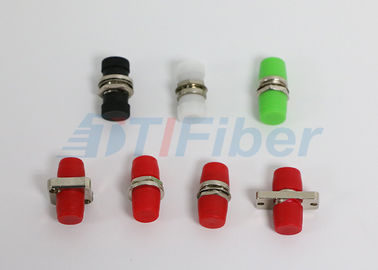 FC / PC Jenis Persegi Fiber Optik Adaptor, Multimode Fiber Coupler Untuk Jaringan Ftth