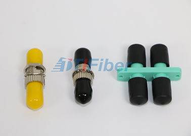 Konektor Serat Optik Duplex ST Kompak Dengan Lengan Keramik Atau Perunggu
