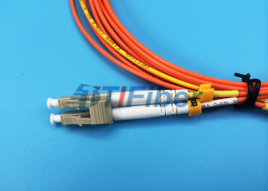 SM LC ke MM LC Kabel Mode Patch Serat Optik Pengkondisian Kabel Patch Serat - 1 Meter
