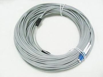 Kabel serat optik lapis baja pigtail Fiber Optic Patch Cord CE ROHS Bersertifikat