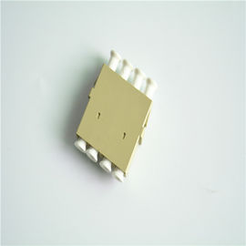 Adaptor Fiber Optic standar ODM / OEM Disesuaikan LC / SC / ST / FC Konektor Desain Kompak
