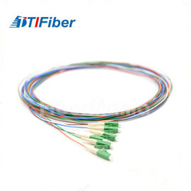 Kabel Jumper Fiber Optic Pigtail Single Mode SC-SC 12 Warna PVC / LSZH Jenis Zipcord