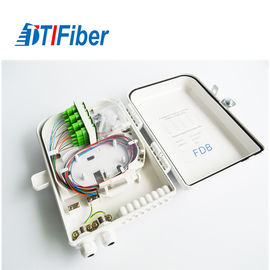 FDB FTTH 16 Core Splitter Fiber Optic Box Distribusi Outdoor PLC Wall Mounted