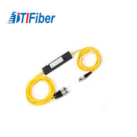 FTTH PLC Fiber Optic Splitter Jenis Kotak ABS Panjang PDL Lebar Operasi Panjang