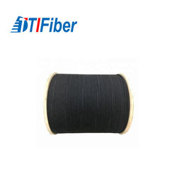 Single Mode Fiber Optic Cable 4 Core Self Mendukung FTTH Bow Type LSZH Jacket