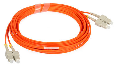 SC UPC Orange Aqua, Tes Kabel Serat Optik, Kabel Patch LAN