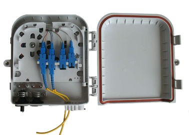 1 × 8 PLC Splitter terbuka Fiber Optic Box Distribusi dampak tinggi plastik