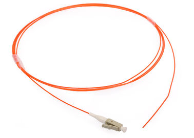 LC Mulitimode Fiber Optic Pigtail dengan Orange Cable / Aqua Cable