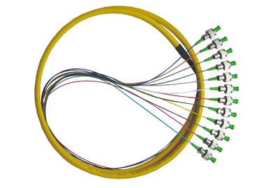 Premis Instalasi FC Simplex Fiber Optic Pigtail dengan 12 warna