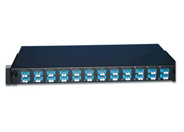 12 port LC Duplex Fiber Terminal Box untuk FC / SC / ST / LC Adapter