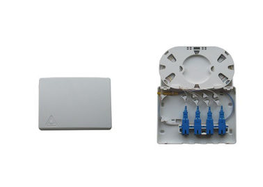 Kotak Distribusi Serat Optik Splitter FTTH Dengan 4 port Konektor SC FC ST LC