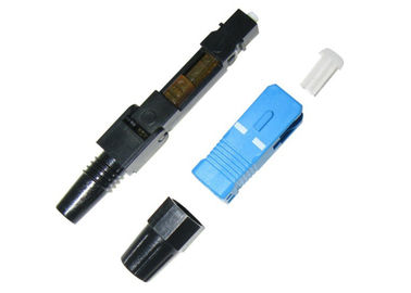 Multimode SC konektor kabel serat optik dengan Dipoles Fiber Ferrule