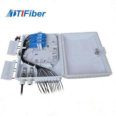 Harga Rendah Outdoor PLC FTTH 1x4 Kotak Distribusi Fiber Cable Splitter