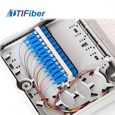 Harga Rendah Outdoor PLC FTTH 1x4 Kotak Distribusi Fiber Cable Splitter