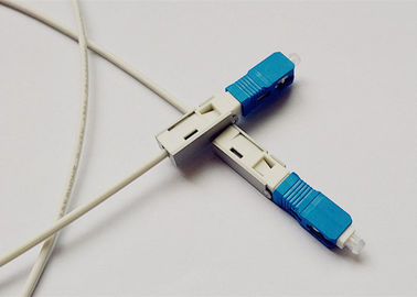 Simplex Drop Cable Single mode FTTH Solution dengan SC Fast Connector