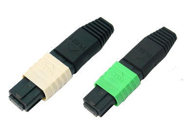 12core MPO serat optik kabel konektor dengan tinggi kembali rugi