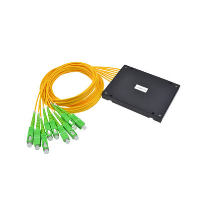Sistem FTTX 1X64 PLC Fiber Optic Splitter Dengan Konektor SC