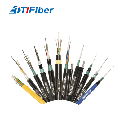 Kabel Drop Fiber Optik Ftth 2/4/6/8 Core Single Mode Outdoor Indoor