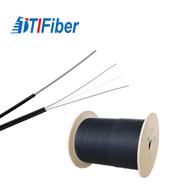 Kabel Drop Fiber Optik Ftth 2/4/6/8 Core Single Mode Outdoor Indoor