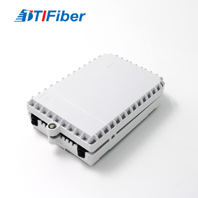 Fiber Optic Splitter Box 8 Port Putih ABS Atau Bahan PC