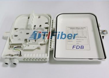 16 Core Fiber Termination Box Untuk Penggunaan Sistem Dinding FTTX Dan Penggunaan Di Tiang