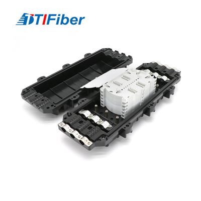 Penutupan Sambungan Serat Optik FTTH FTTX 12 24 48 96 144 288 Tipe Horizontal Inti