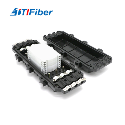 Penutupan Sambungan Serat Optik FTTH FTTX 12 24 48 96 144 288 Tipe Horizontal Inti