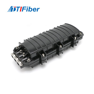 Penutupan Sambungan Serat Optik FTTH FTTX 12 24 48 96 144 288 Tipe Horizontal Inti