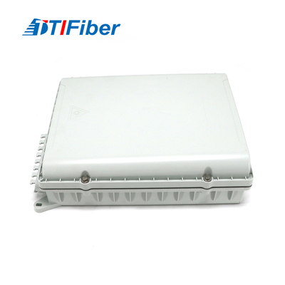 Outdoor FTTH 16 Core Kosong Kotak Distribusi Serat Optik Penuh Bahan ABS