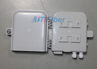 8 Ports FTTH Drops Kotak Distribusi Serat Optik ABS Fiber Wall Mount
