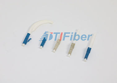 Single Mode Duplex LC / PC Konektor Kabel Serat Optik Untuk Jaringan FTTX