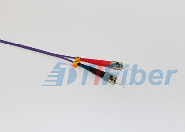 Kabel serat patch 50/125 mm, kabel patch multimode ST / UPC ke SC / UPC