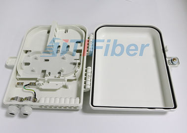 16 Core Termination Fiber Box, Kotak Distribusi Fiber ABS Untuk Jaringan Ftth