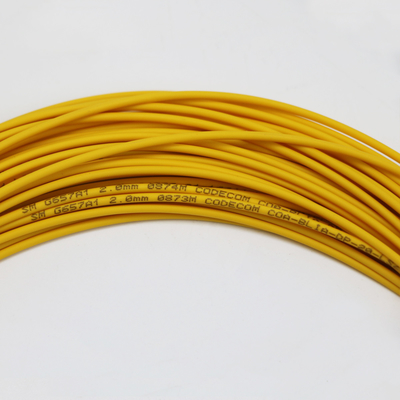 Uniboot LC Fiber Jumper 1M LC UPC Ke LC UPC Single Mode G657.A1 BendInsensitive 2mm LSZH Low Loss 0.15dB Fiber Patch Cord