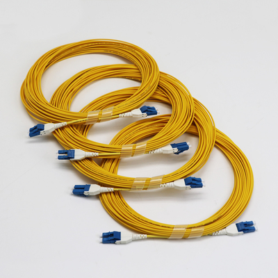 Uniboot LC Fiber Jumper 1M LC UPC Ke LC UPC Single Mode G657.A1 BendInsensitive 2mm LSZH Low Loss 0.15dB Fiber Patch Cord