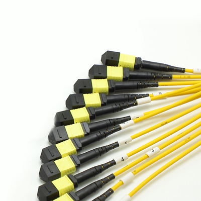 100g 200g mpo jantan betina 8 12 16 24 24 Fiber to mpo betina jantan fiber optic patch cord untuk kabel kepadatan tinggi di ruang kecil