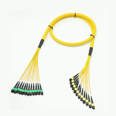 100g 200g mpo jantan betina 8 12 16 24 24 Fiber to mpo betina jantan fiber optic patch cord untuk kabel kepadatan tinggi di ruang kecil