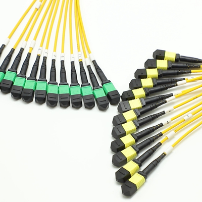 100g 200g mpo jantan betina 8 12 16 24 24 Fiber to mpo betina jantan fiber optic patch cord untuk kabel kepadatan tinggi di ruang kecil