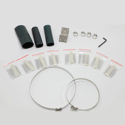 Kotak Fiber Optik 2 Input 2 Output 12 Inti 24 Inti 36 Inti Penutup Sambungan Fiber Hitam