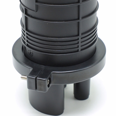 Kotak Fiber Optik 2 Input 2 Output 12 Inti 24 Inti 36 Inti Penutup Sambungan Fiber Hitam