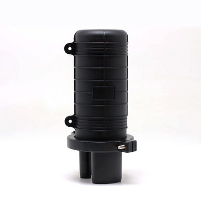 Dome Fiber Optic Box 12 Core 24 Core 36 Core 1 Input 2 Output ABS Hitam Mini Fiber Splice Closure