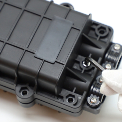 FTTX FTTH Jenis Jenis Kotak Fiber Optic 12 Core 24 Core 36 Core 1 Input 2 Output Fiber Optic Splice Closure