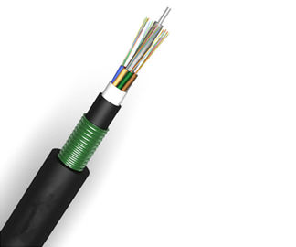 Pita Baja GYTA53 Kabel Ethernet Fiber Optik Longgar Tabung Aluminium Lapis Baja Jarak Jauh