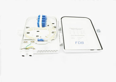 FDB FTTH 16 Core Fiber Splitter Box Distribusi Outdoor PLC Wall Mounted