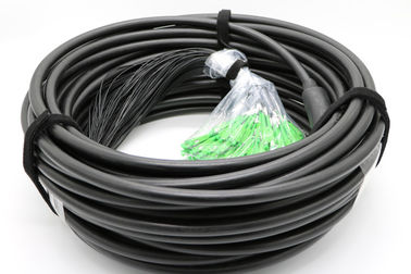 Konektor LC APC Single Mode Fiber Pigtails Multi-Core Untuk Jaringan Komunikasi